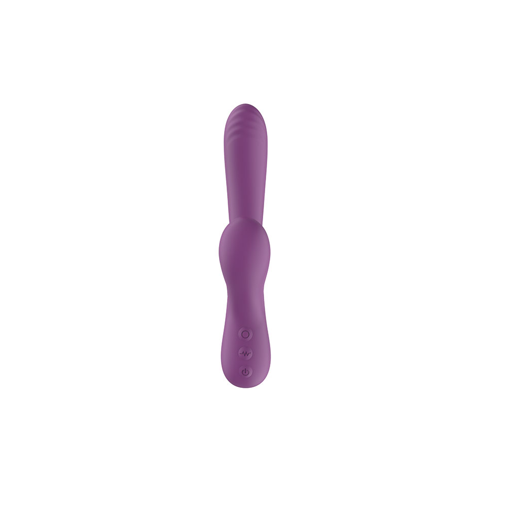 Lapin Vibrant en Silicone avec Fonctions d'Aspiration